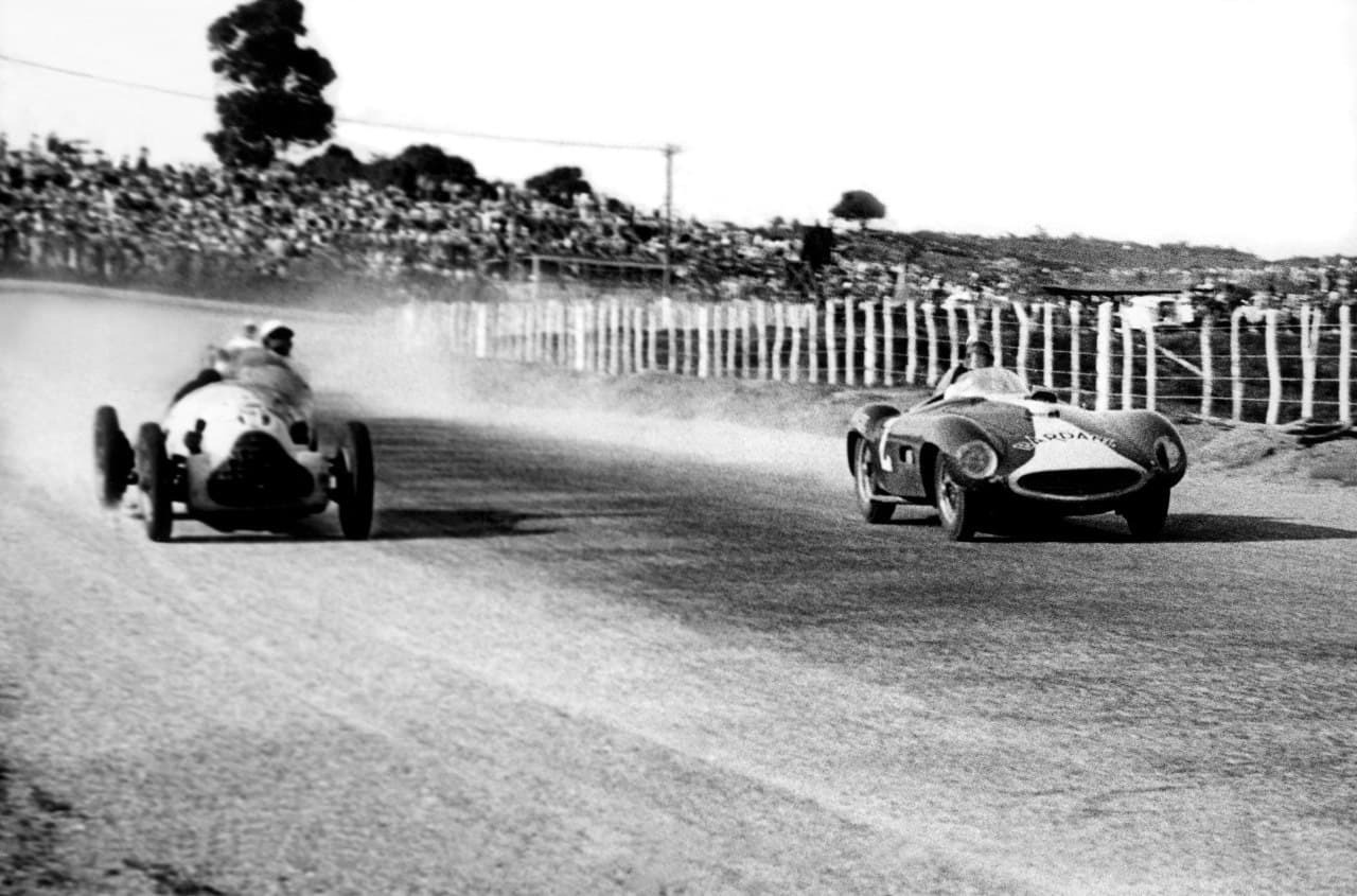 Corrida no Autódromo na década de 1950