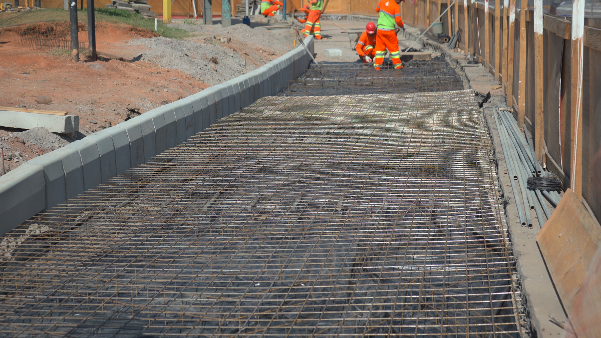 Obras de finalização do Vai-Vem