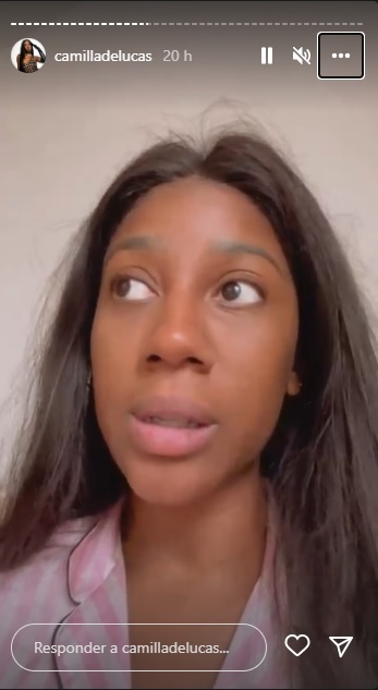 Camilla de Lucas desabafa sobre caso de racismo sofrido em avião.