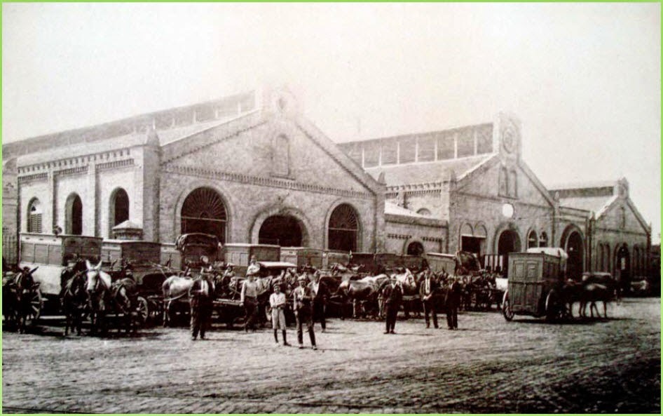Antigo Matadouro Municipal, que ficou na Vila Clementino de 1887 até 1927 - Foto: Reprodução