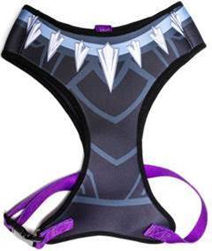 Coleira Pet Peitoral Pantera Negra: Camicado R$ 159,90