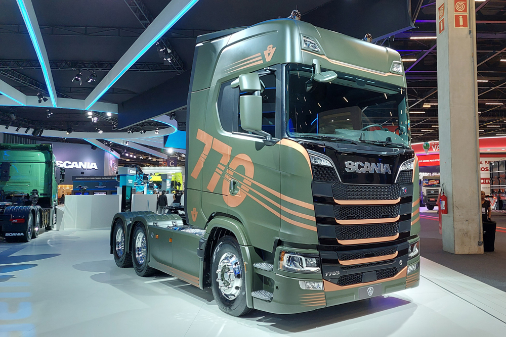 Scania V8 de 770 cavalos
