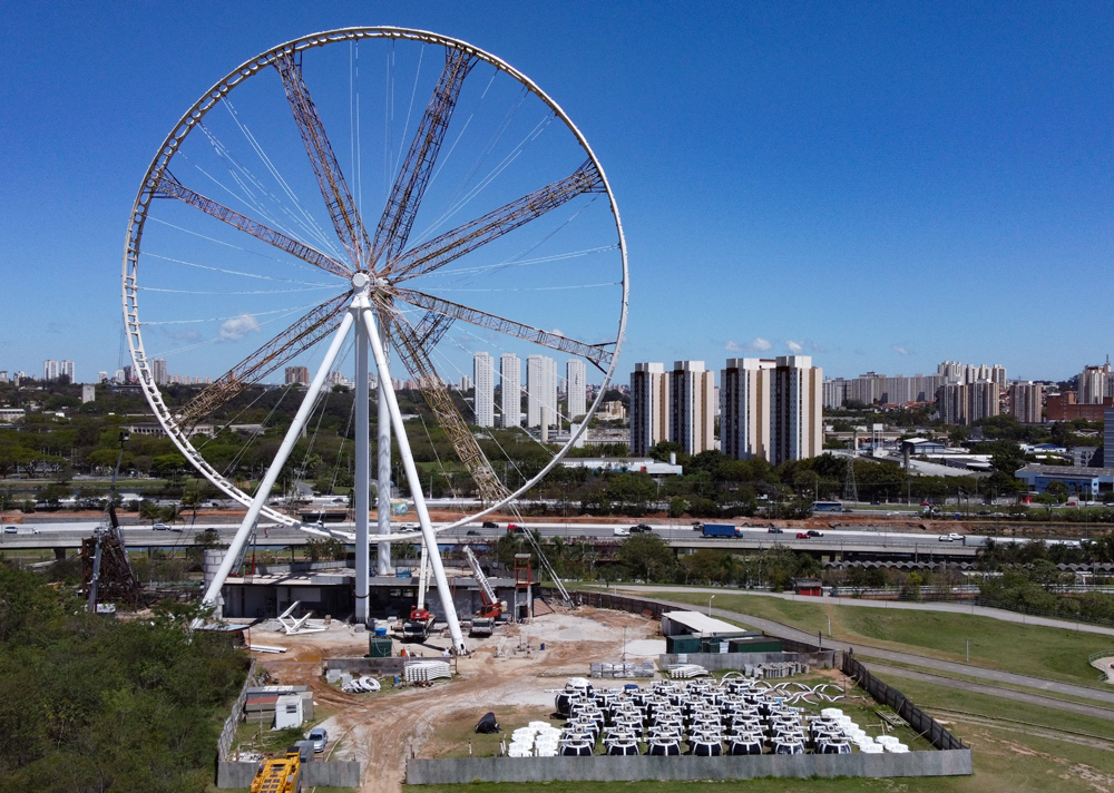 Roda-gigante Rico - Foto: Ronaldo Silva/Folhapress