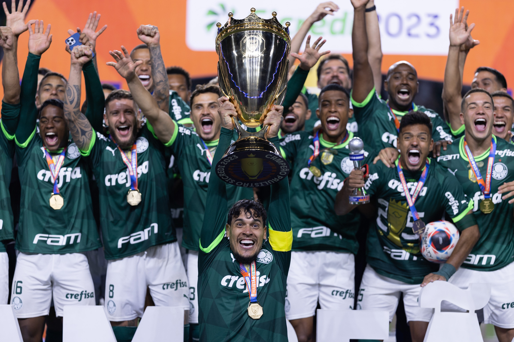 Palmeiras é campeão paulista de 2023