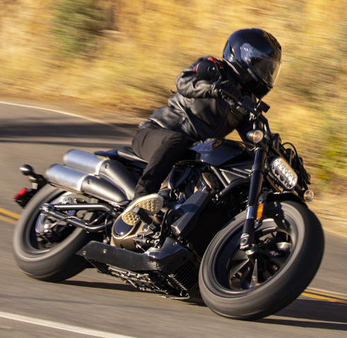 A Sportster S traz as tecnologias de segurança do Cornering Rider Safety Enhancements da Harley-Davidson - Fotos: Divulgação