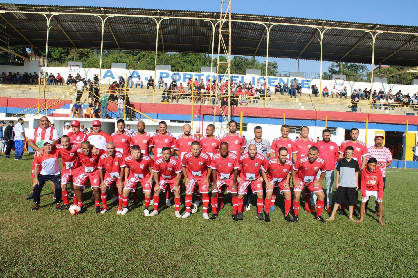 A 2ª rodada da Taça João Rubini de Futebol Veterano categoria Quarentão de Porto Feliz foi realizada no último domingo (21)/ Divulgação.