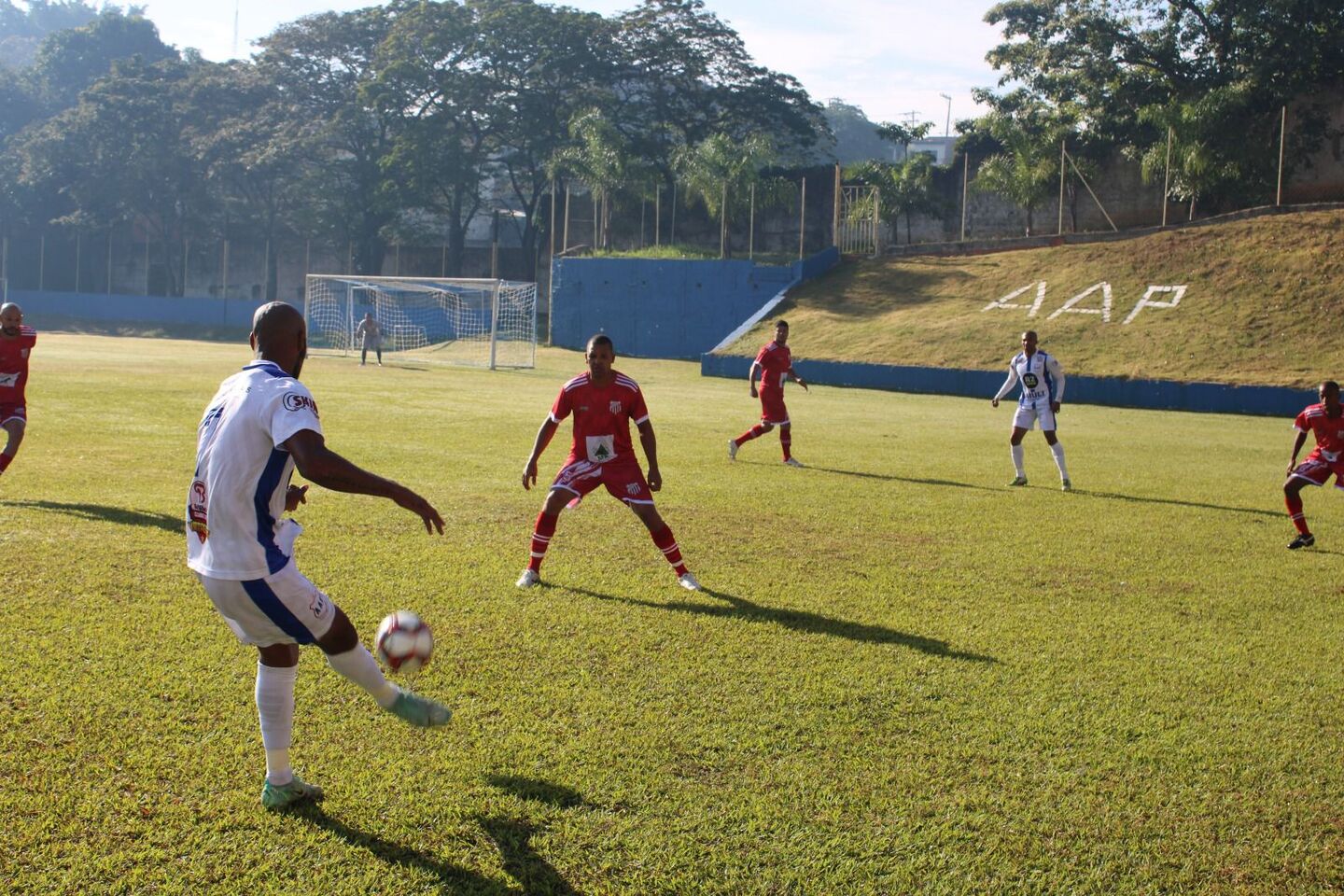 A 2ª rodada da Taça João Rubini de Futebol Veterano categoria Quarentão de Porto Feliz foi realizada no último domingo (21)/ Divulgação.