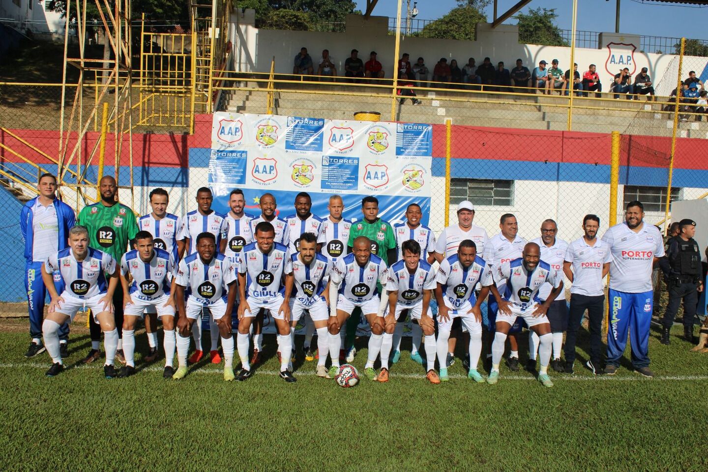 A 2ª rodada da Taça João Rubini de Futebol Veterano categoria Quarentão de Porto Feliz foi realizada no último domingo (21)/ Divulgação.