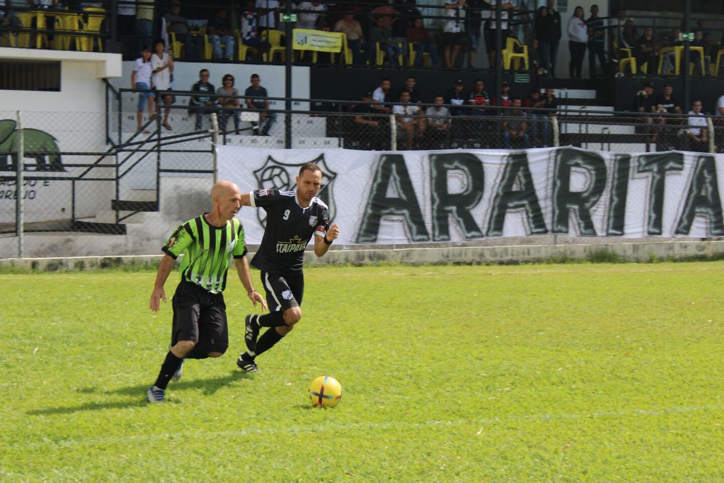 A 2ª rodada da Taça João Rubini de Futebol Veterano categoria Quarentão de Porto Feliz foi realizada no último domingo (21)/ Divulgação.