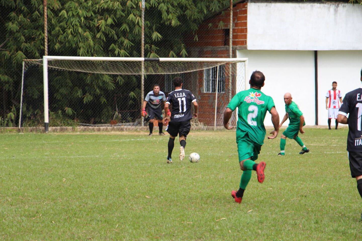 Na manhã deste domingo (28) aconteceu a terceira rodada da Taça João Rubini de Futebol Veterano Categoria Quarentão/ Divulgação PMPF