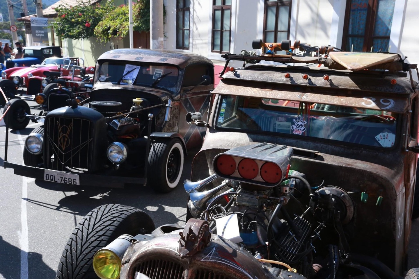 A exposição de relíquias de colecionadores e amantes de carros antigos conta, em sua maioria, com exemplares dos anos de 1920 a 1980/SECOM/Prefeitura de Santana de Parnaíba