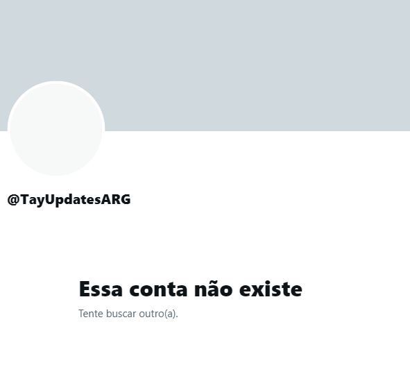 Conta foi banida do X