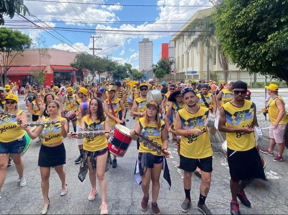 Ensaios do bloco Belém Belém Agora Eu Tô de Bem 