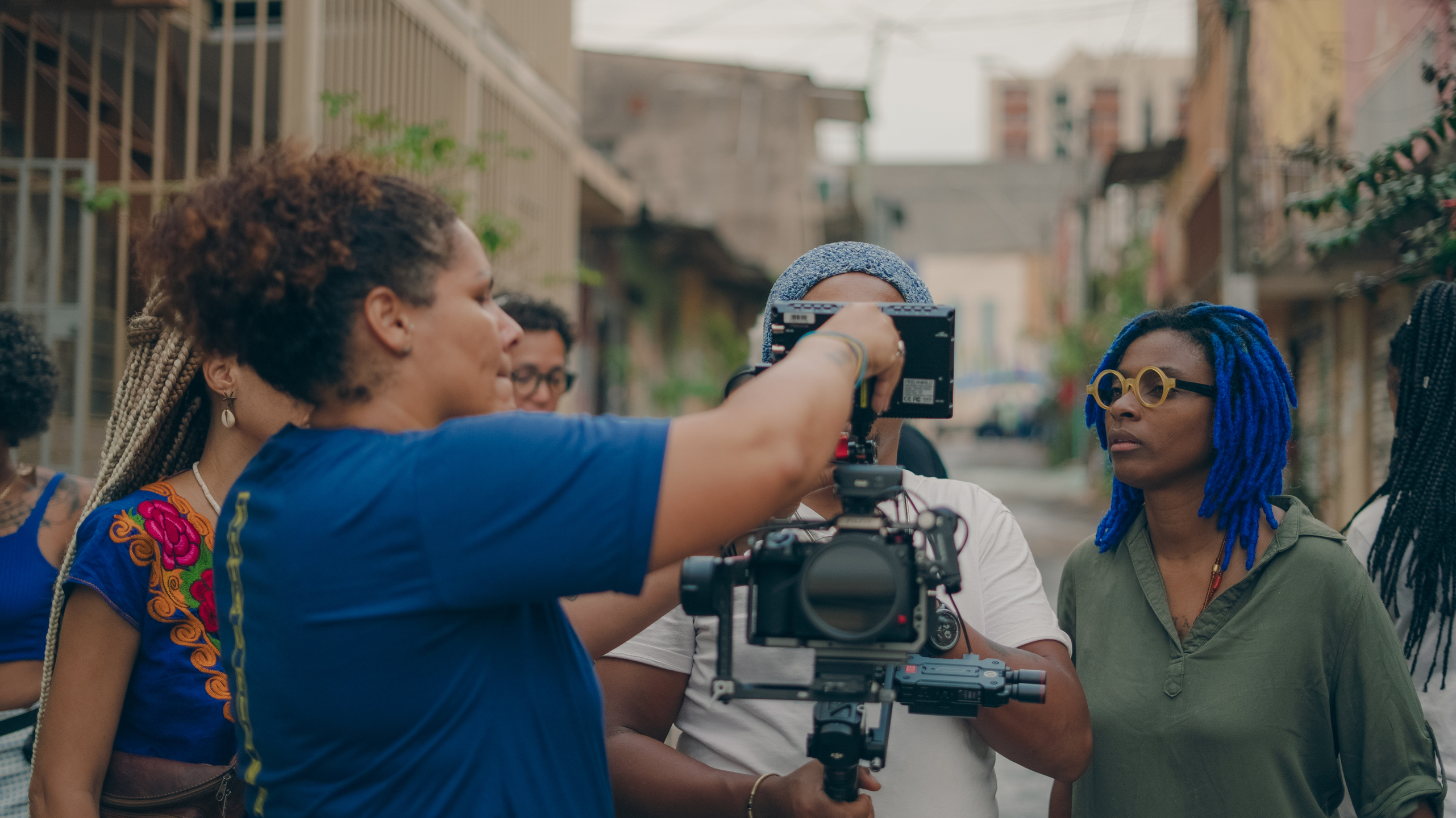 Gravações do documentário 'Favela.doc'