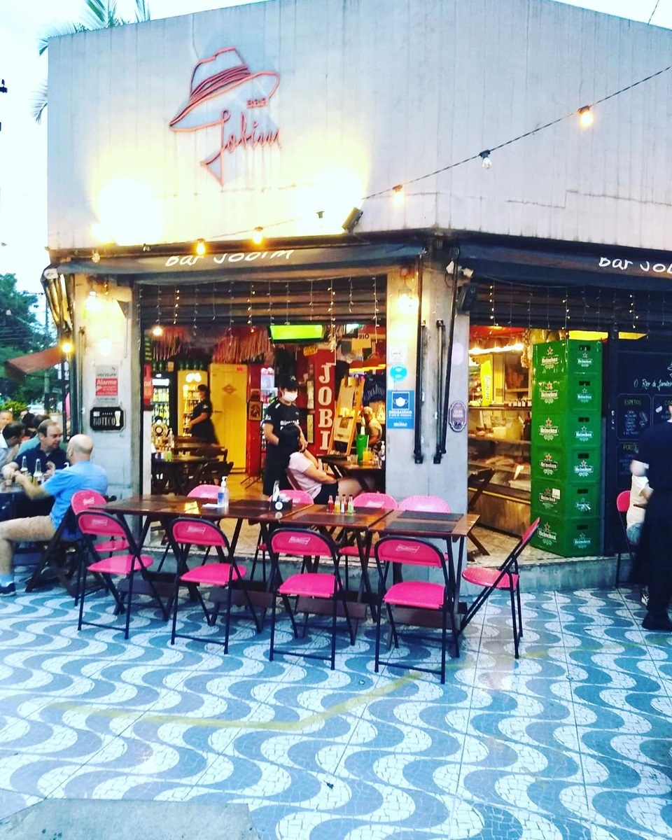 Bar Jobim, localizado na Alameda dos Nhambiquaras, número 782, em Moema Foto: Reprodução/Facebook