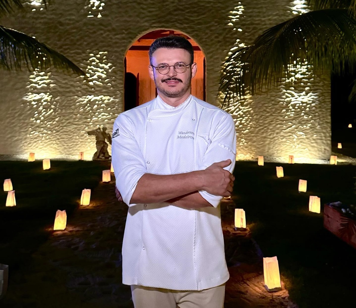 Wanderson Medeiros, chefe do restaurante Canto do Picuí Reprodução/Instagram