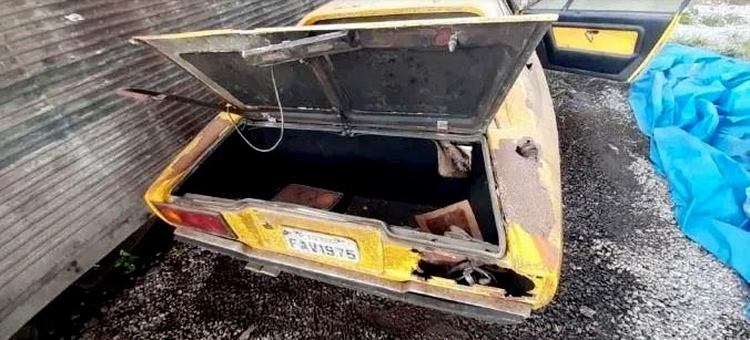 Ferrari rara enferrujada é leiloada / Foto: Divulgação/Justiça Federal