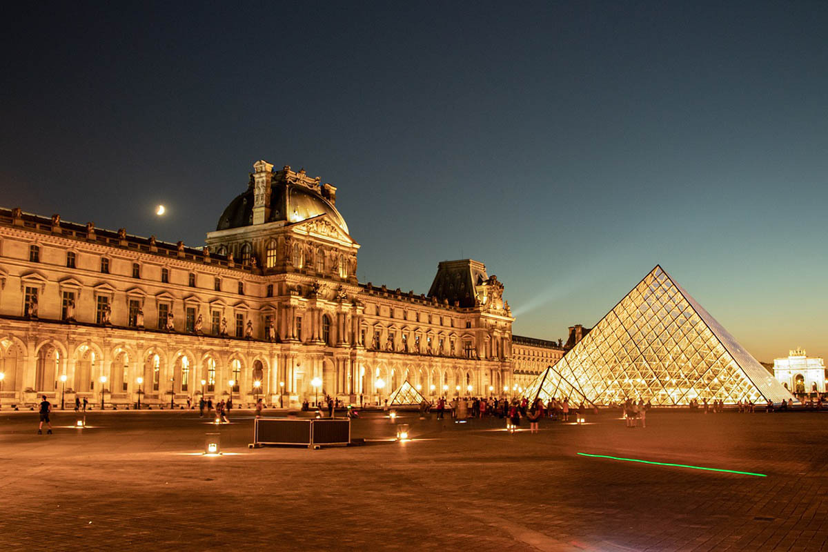 Museu do Louvre, em Paris