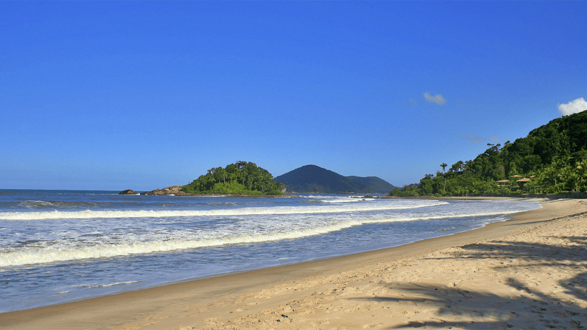 Praia de São Pedro, no Gurujá