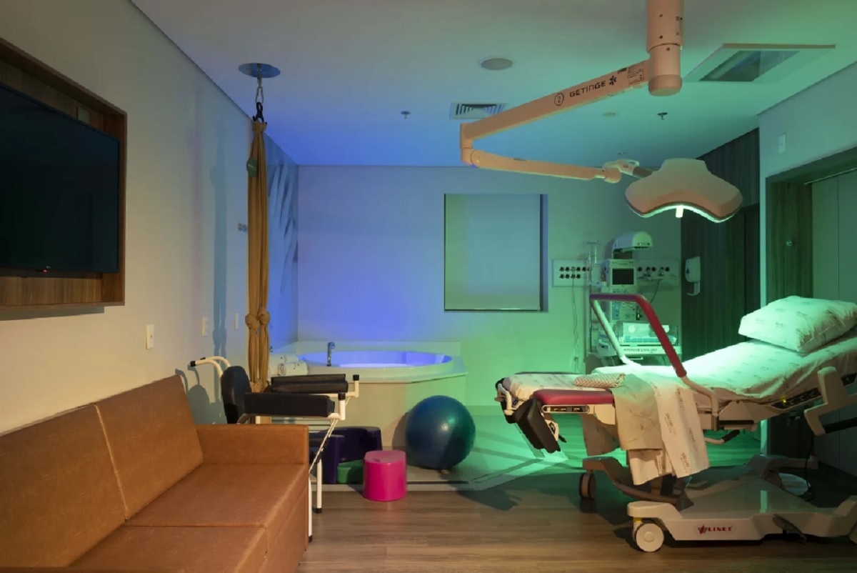 Sala de parto da Maternidade
