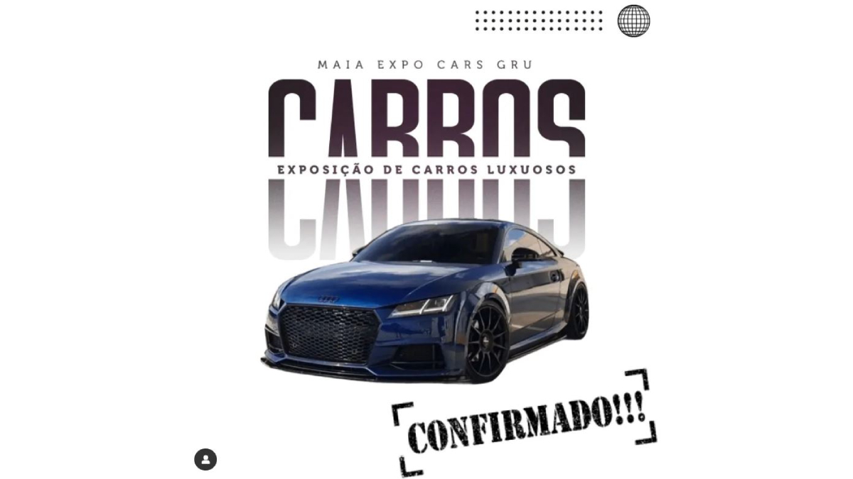 Audi TT Divulgação/ Parque Shopping Maia