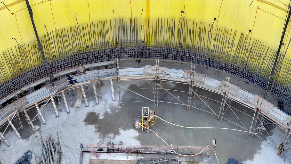 A estação Freguesia do Ó está com 56,23% das obras concluídas /Divulgação/Linha Uni