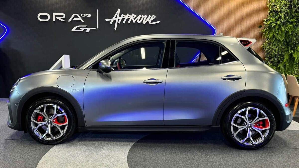 Ora 03 GT Approve tem os mesmos equipamentos de série do Ora 03 GT de linha, com motor de 125 kW (171 cavalos) de potência, 25,4 kgfm de torque, bateria de 63 kW /Divulgação