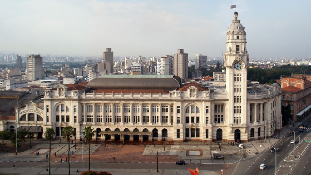 Prédio histórico era a antiga estação e foi construído entre 1926 e 1938 Divulgação/Tuca Vieira