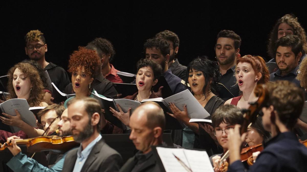 O grupo, que é ligado à EMESP, possui um importante tripé artístico: além do repertório lírico, ele explora a música antiga e popular. Foto: Heloisa Bortz/Divulgação