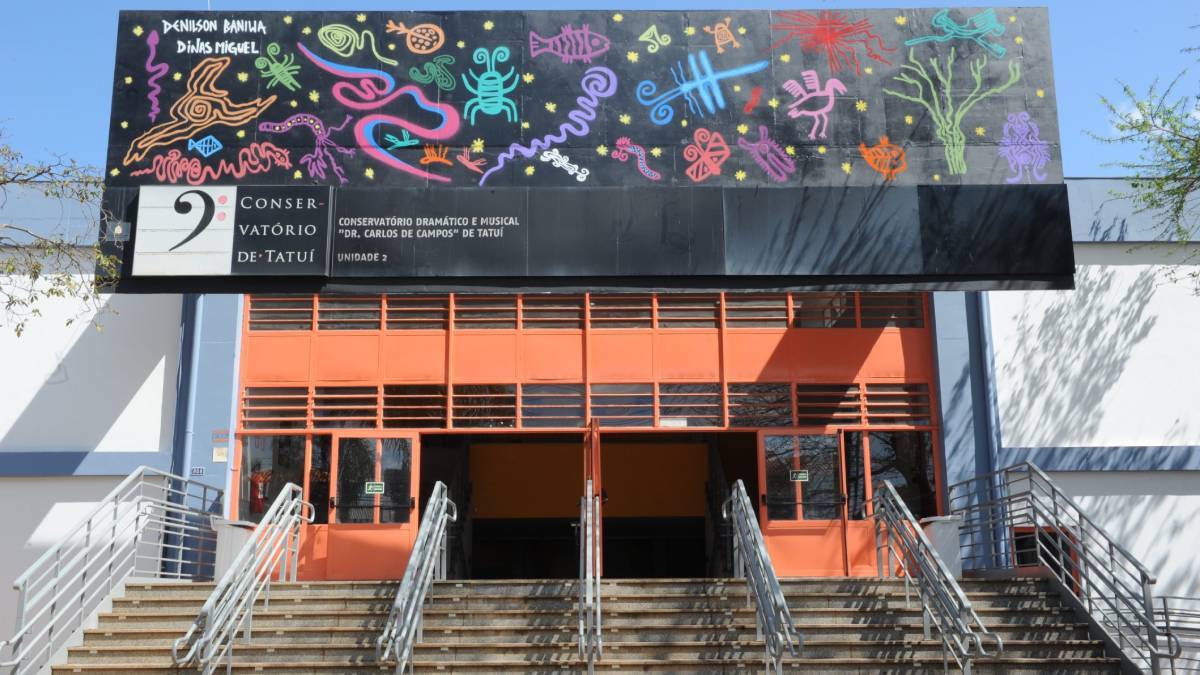 O Conservatório de Tatuí, no interior de São Paulo, é a maior escola de música e artes cênicas da América Latina. Foto: Conservatório de Tatuí/Divulgação