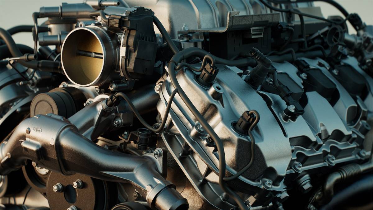 Esse sistema de gerenciamento do óleo permite ainda que o motor tenha uma rotação máxima ligeiramente maior, de 7.650 rpm, cem rotações por minuto a mais em relação ao V8 de 5,2 litros anterior. Foto: Divulgação