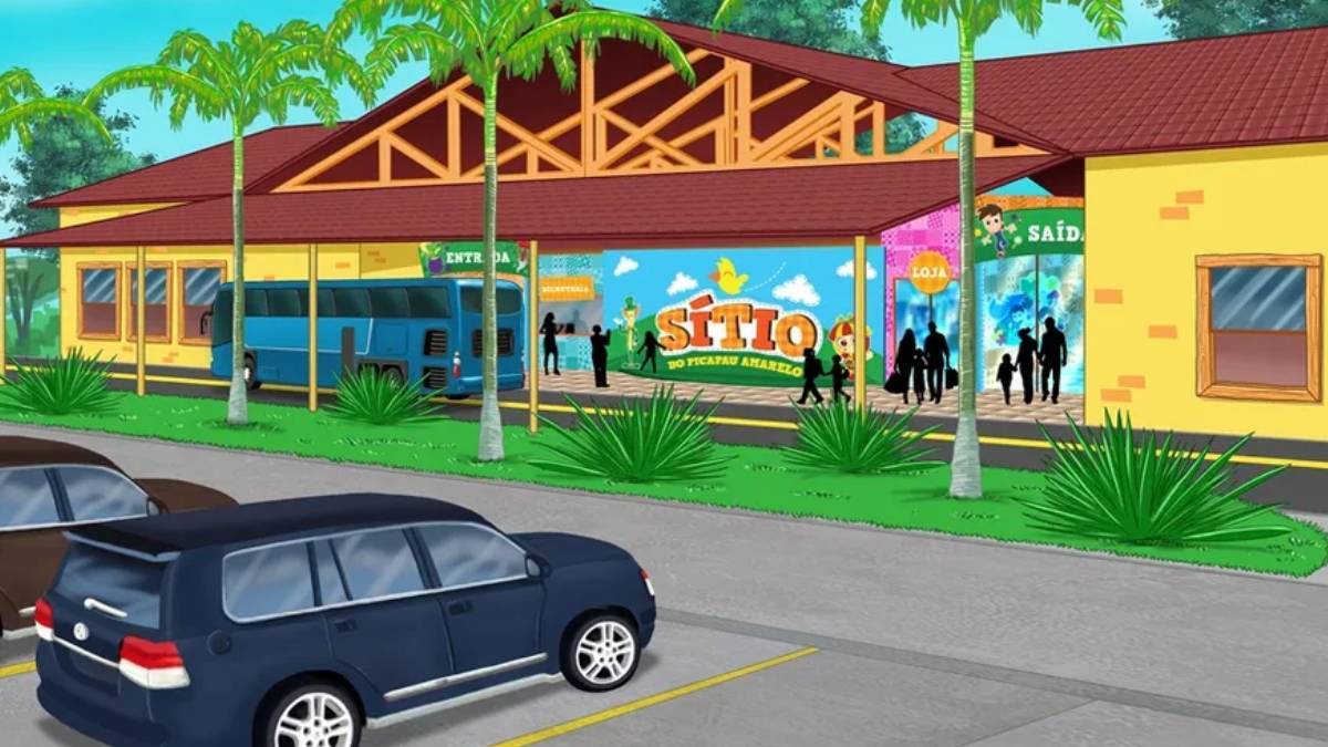Projeto do parque temático, que será em Atibaia, tem inauguração oficial prevista para janeiro de 2025. Foto: Divulgação