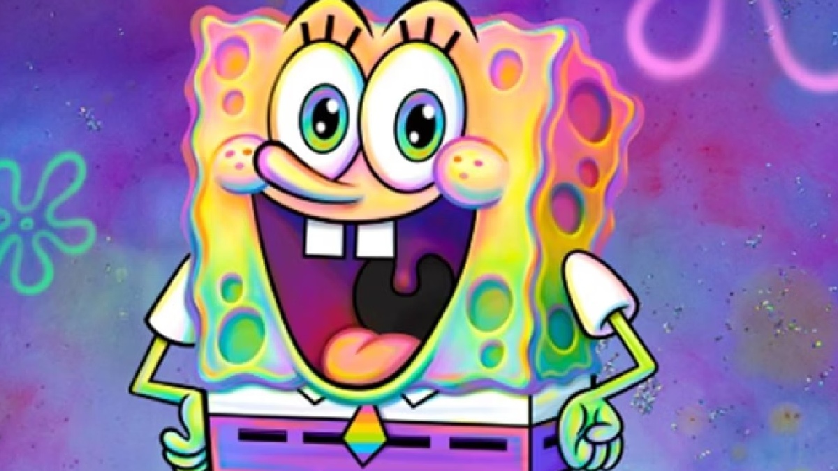 Mais recentemente, em 2020, a própria emissora que transmite e produz o desenho, Nickelodeon, confirmou que Bob Esponja é um personagem pertencente à comunidade LGBTQIAPN+. Entretanto, não foi confirmado pela emissora se o personagem seria homossexual ou assexual - (Reprodução/Nickelodeon)