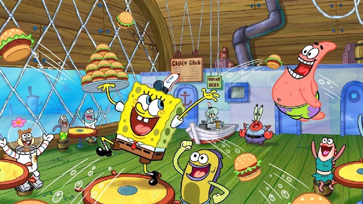 4. A personalidade do Bob Esponja foi inspirada em humoristas famosos - A personalidade do Bob Esponja tem grande inspiração na dos comediantes americanos Jerry Lewis e Pee-wee Herman - (Divulgação)