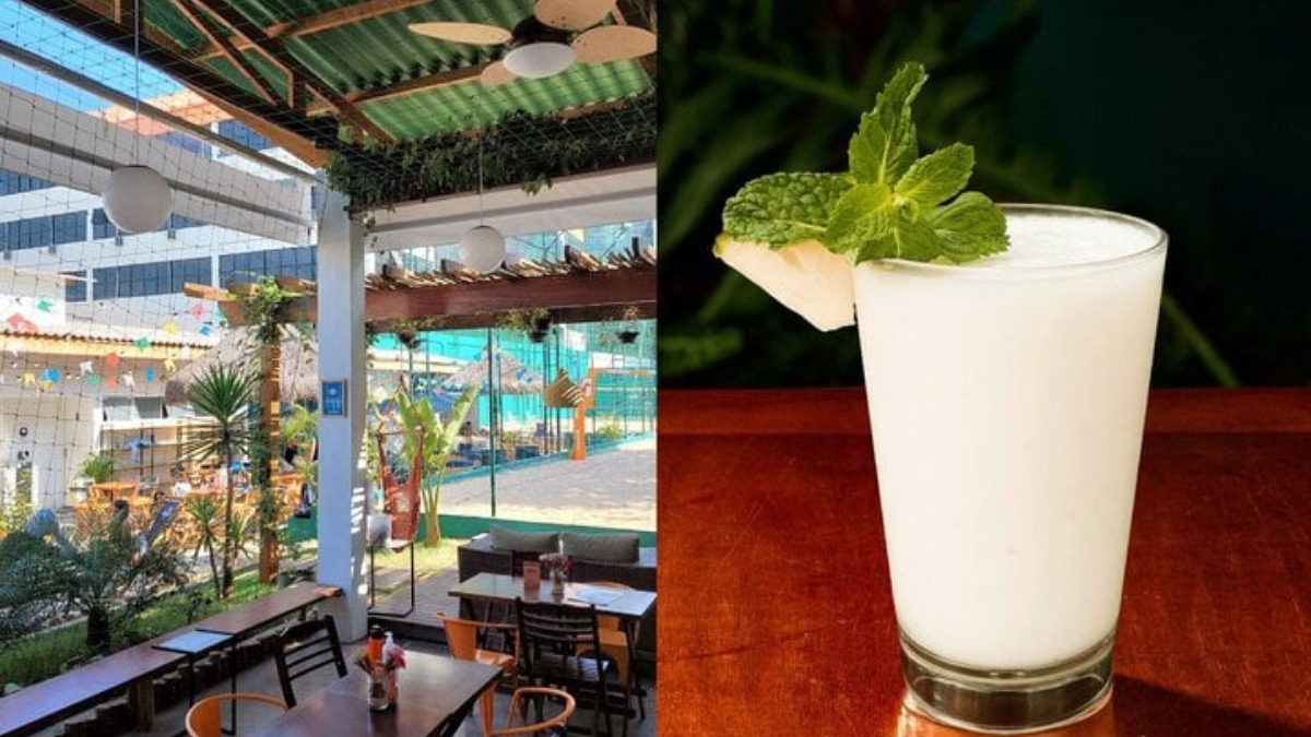 3. Let's Poke Praia Bar: na terceira posição, o bar é descontraído e arborizado e faz parte da rede Let's Poke. Localizada no bairro de Santana, o clima é ideal para quem gosta de natureza e o ambiente de praia. Foto: Divulgação (via assessoria de imprensa - 2B Press)