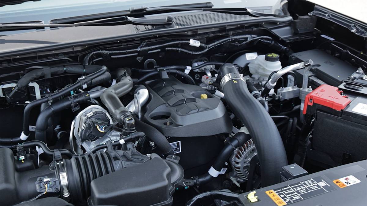 A nova picape é movida pelo motor Panther 2.0 turbodiesel, com transmissão automática de 6 velocidades e tração traseira. Foto: Divulgação