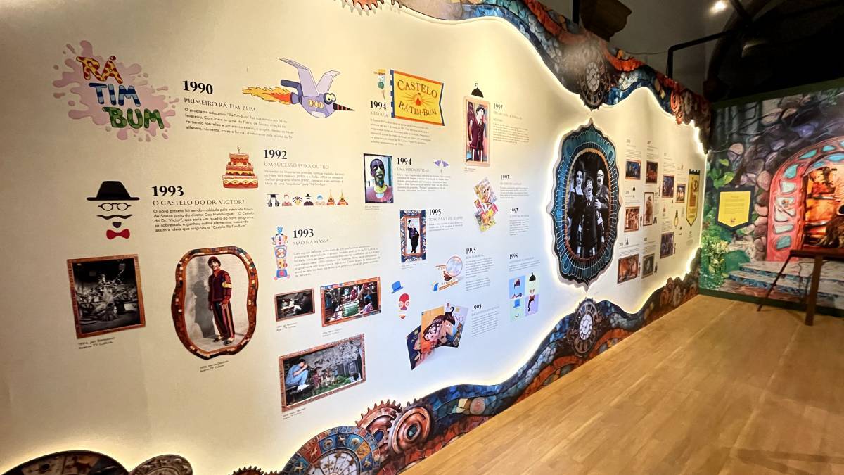 Na experiência imersiva os visitantes poderão aproveitar 18 ambientes diferentes, além de 200 fotos inéditas do acervo da TV Cultura. Foto: Divulgação