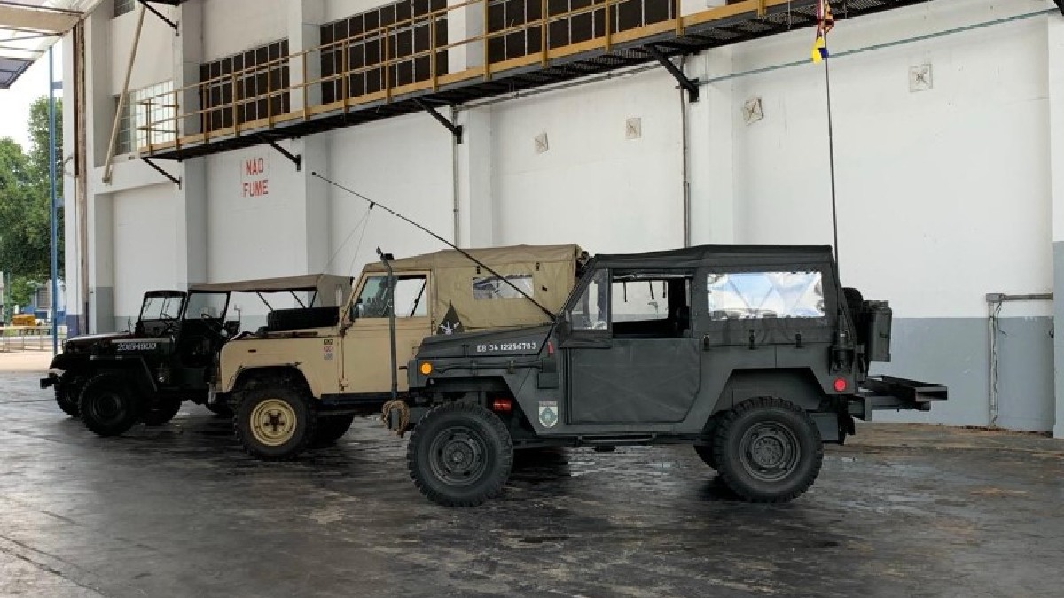 Veículos usados na Guerra do Vietnã e na Guerra do Golfo serão expostos durante o evento. Foto: Divulgação
