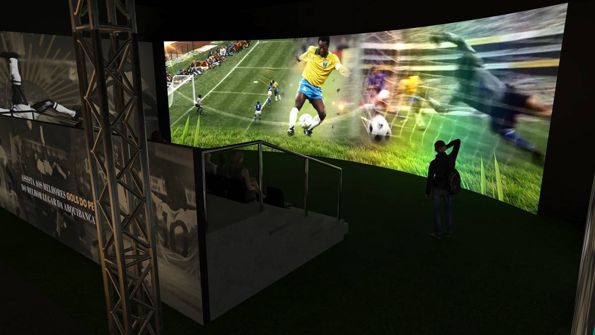 Mostra possui 15 salas que misturam o real e o digital. Foto: Multiverso Experience/Divulgação