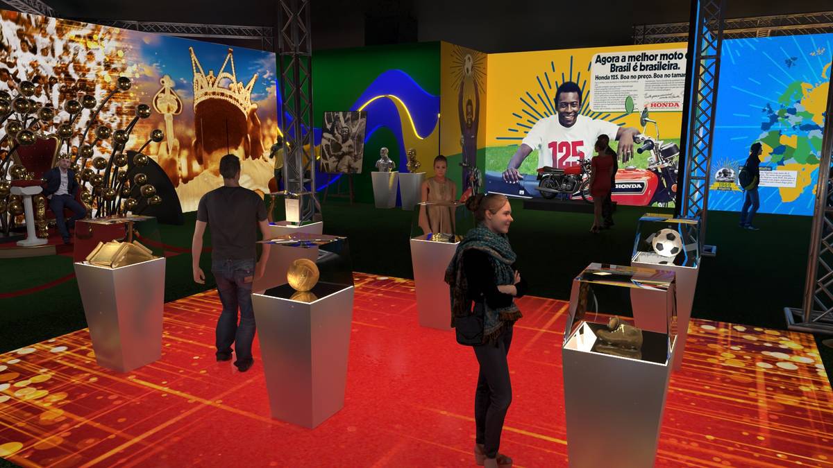 Ao fim da exposição, os fãs poderão aproveitar espaços instagramáveis para tirar fotos. Foto: Multiverso Experience/Divulgação