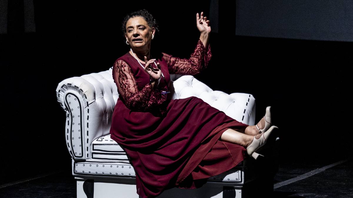 O Galpão Amado, da Cia. Teatral Amadododito, localizado na região do Bom Retiro, em São Paulo, é palco do espetáculo "O Grande Lapso de Berta Valentina", do Teatro Cartum. Foto: FVFilmes/Divulgação