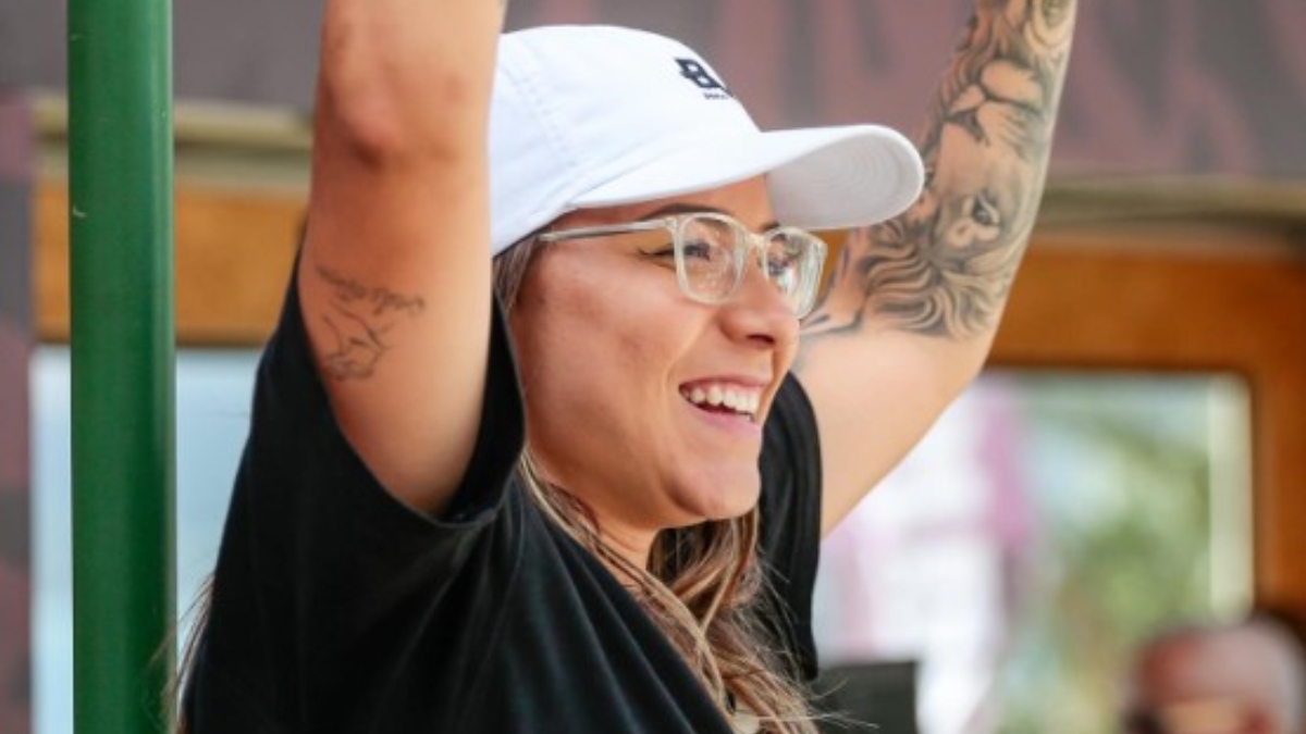 Assim como Andressa, Pâmela Rosa, melhor do mundo no skate e medalhista olímpica, também jogou e ganhou a Liga das Mina /Reprodução/Redes sociais
