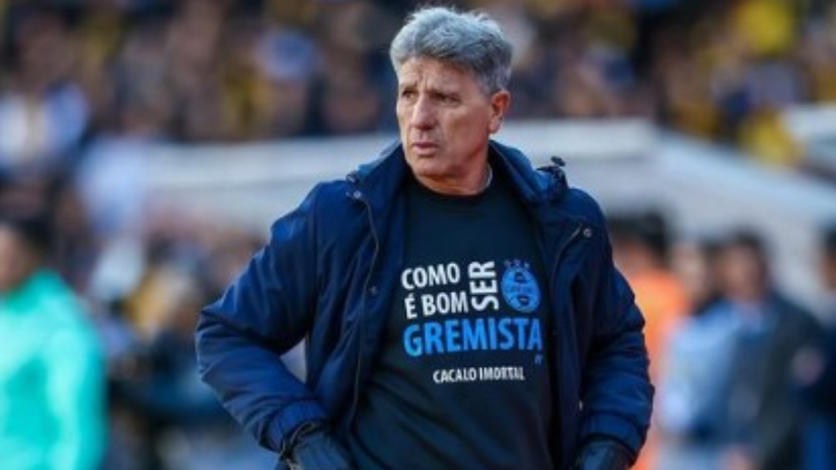 Renato Gaúcho comanda o Grêmio. /Foto: Reprodução/Redes sociais