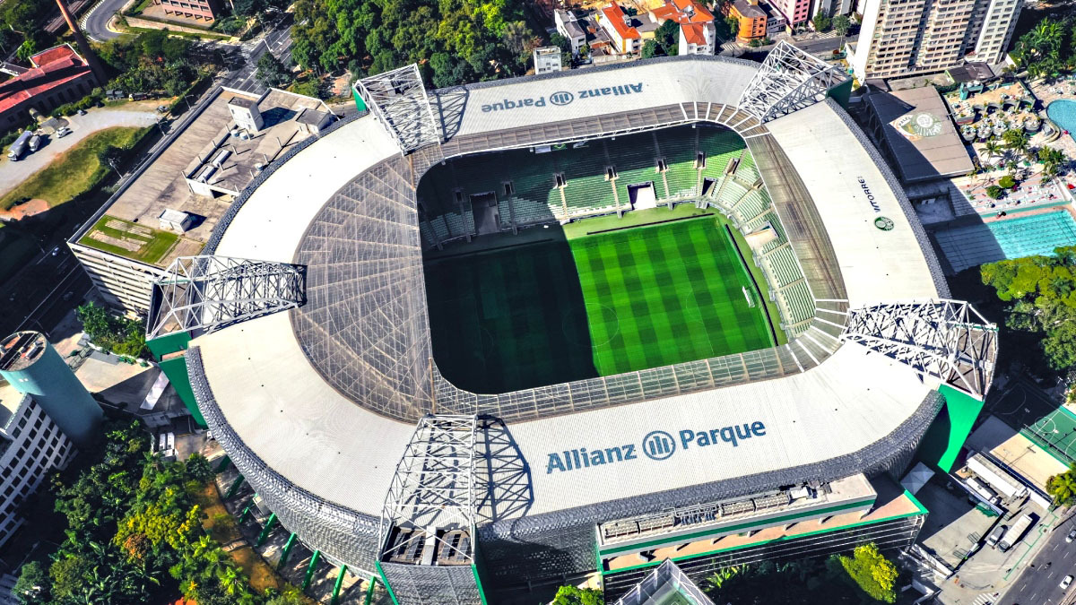 Allianz Parque pertence ao Palmeiras /Reprodução/X (Twitter)