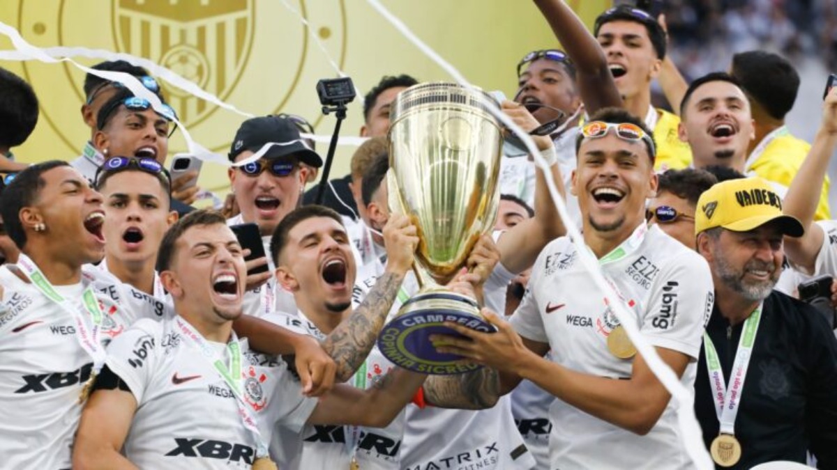 Corinthians voltou a conquistar a Copinha Paulista, após vencer o Cruzeiro por 1 a 0. /Rodrigo Gazzanel/Agência Corinthians