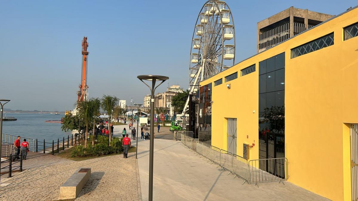 Parque do Valongo, em Santos, litoral de São Paulo