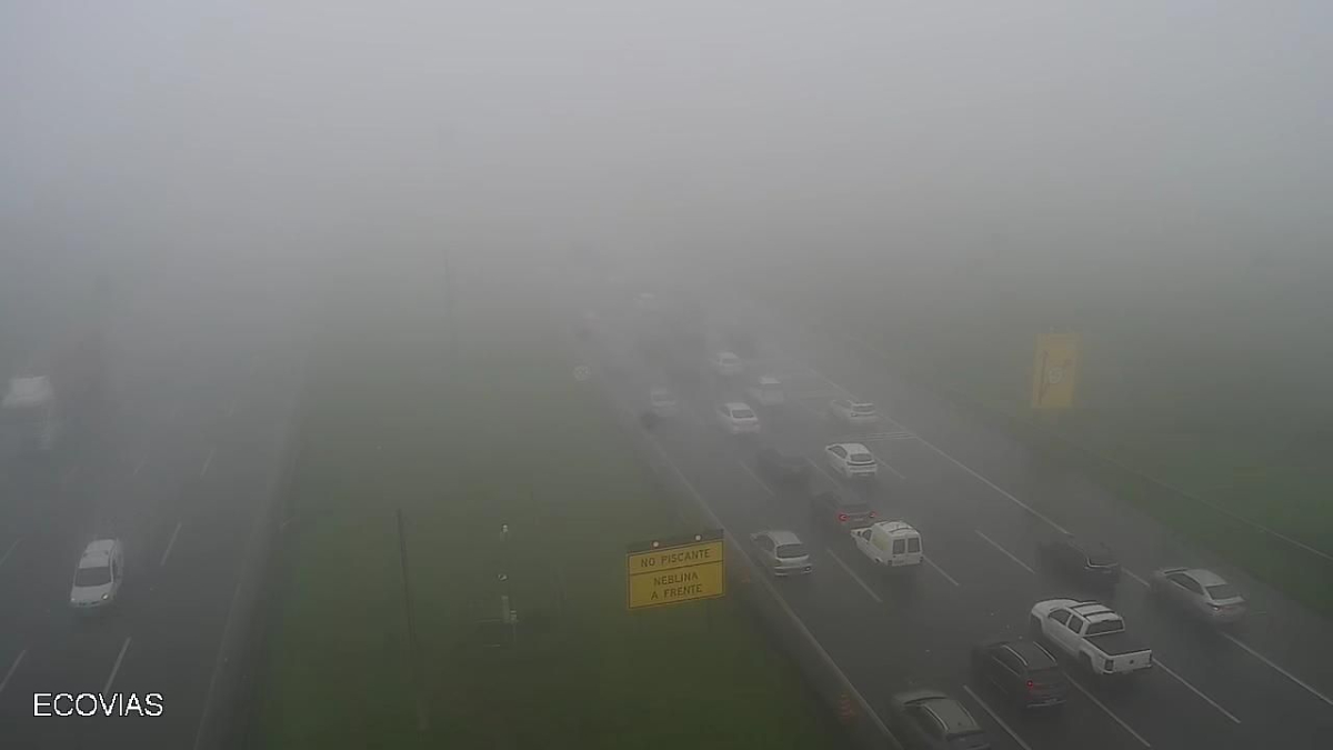 Sentido Capital tem cinco quilômetros de congestionamento.