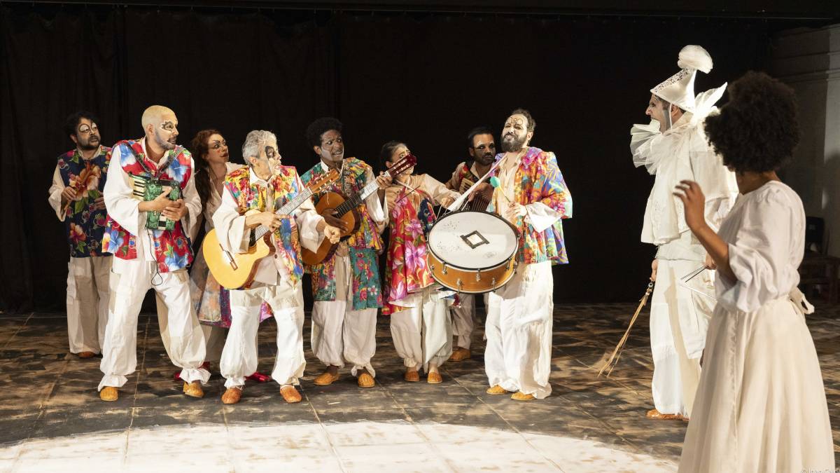 Peça tem apresentações de quarta a sábado, às 21h, e aos domingos, às 18h. Foto: João Caldas/Divulgação