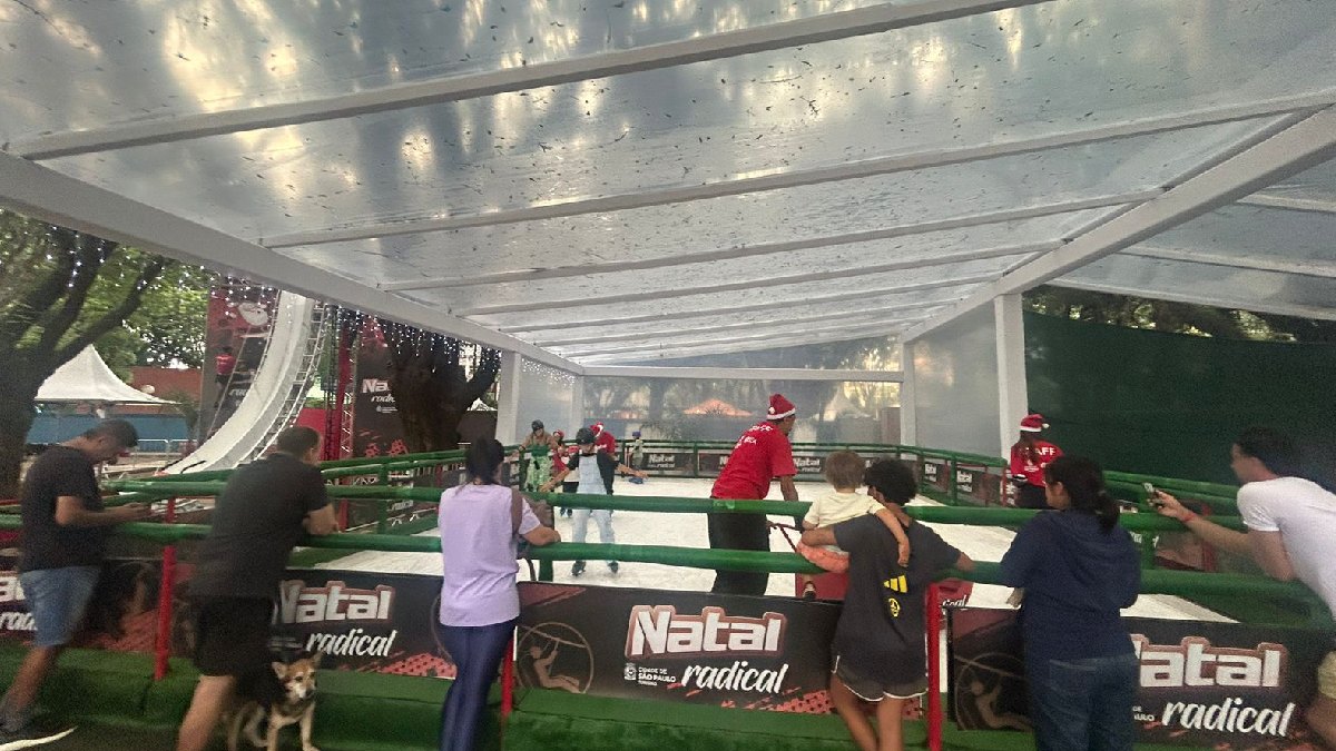 Local oferece ampla variedade de atividades para todas as idades, incluindo pista de patinação no gelo. Fotos: Divulgação