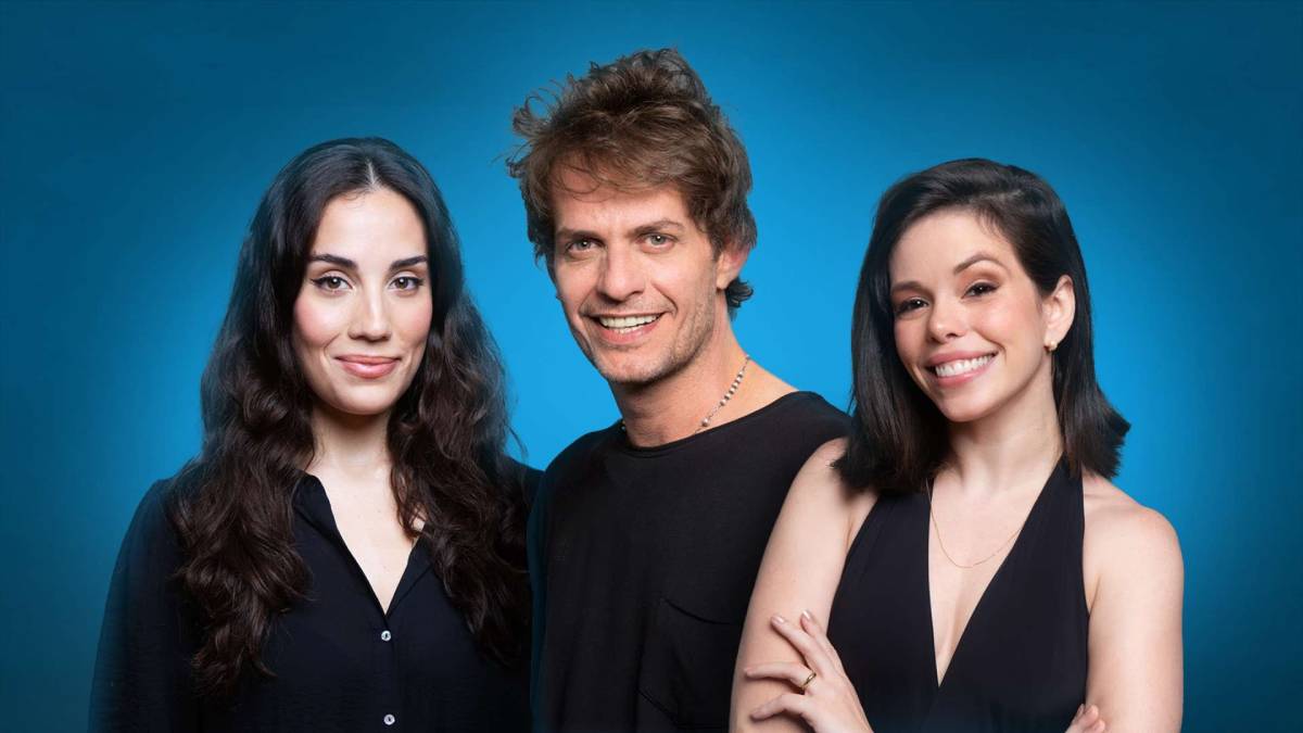 Myra Ruiz, Cleto Baccic e Fabi Bang protagonizaram o musical 'Matilda'. Foto: Divulgação